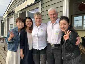 とても気さくで優しいヴィべケ・リーセ先生と旦那様。