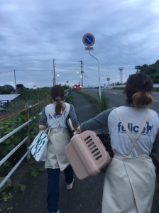 豪雨で真備が浸水した翌日にレスキューに行きました。
